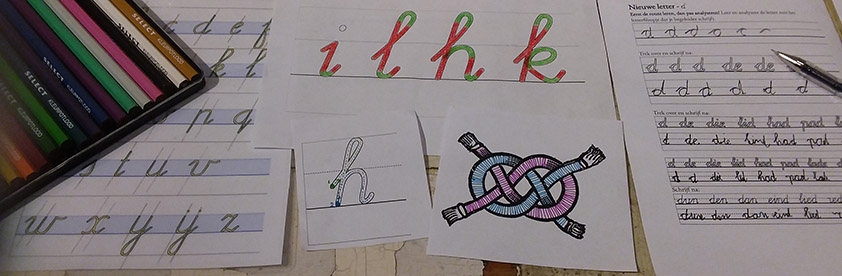 Header van de website syboor.eu/handschrift