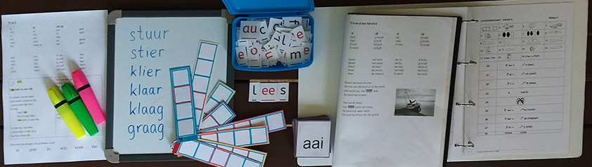 Header van de website syboor.eu/woordjes